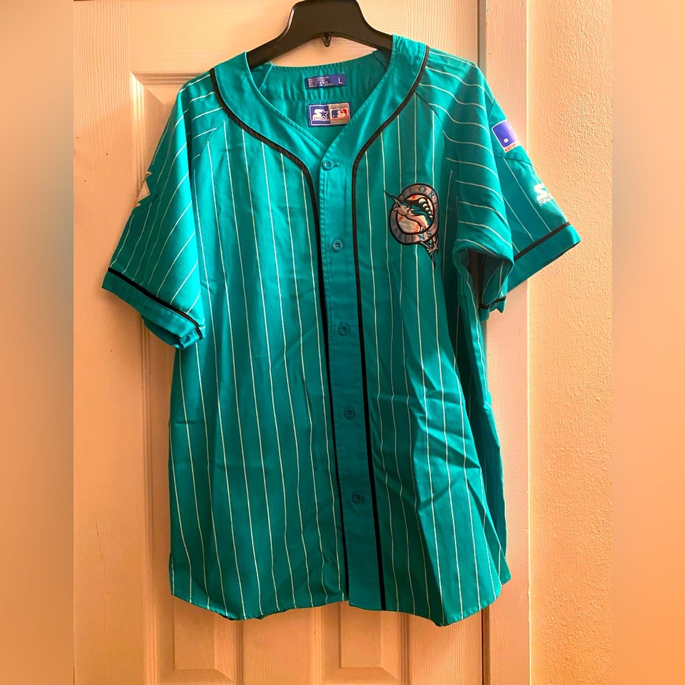 Authentic Official License Florida Marlins Jersey